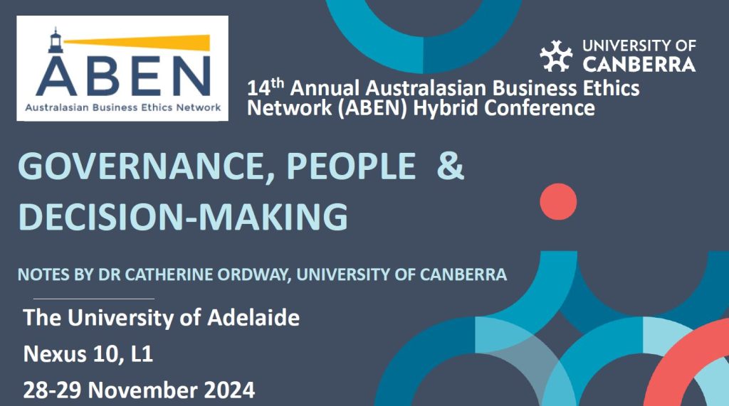 Catherine Ordway's ABEN Conference Insights 2024