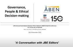 JBE Round Table ABEN conference 2024 – ABEN